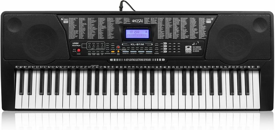 Синтезатор Kisai KL-91M, черный