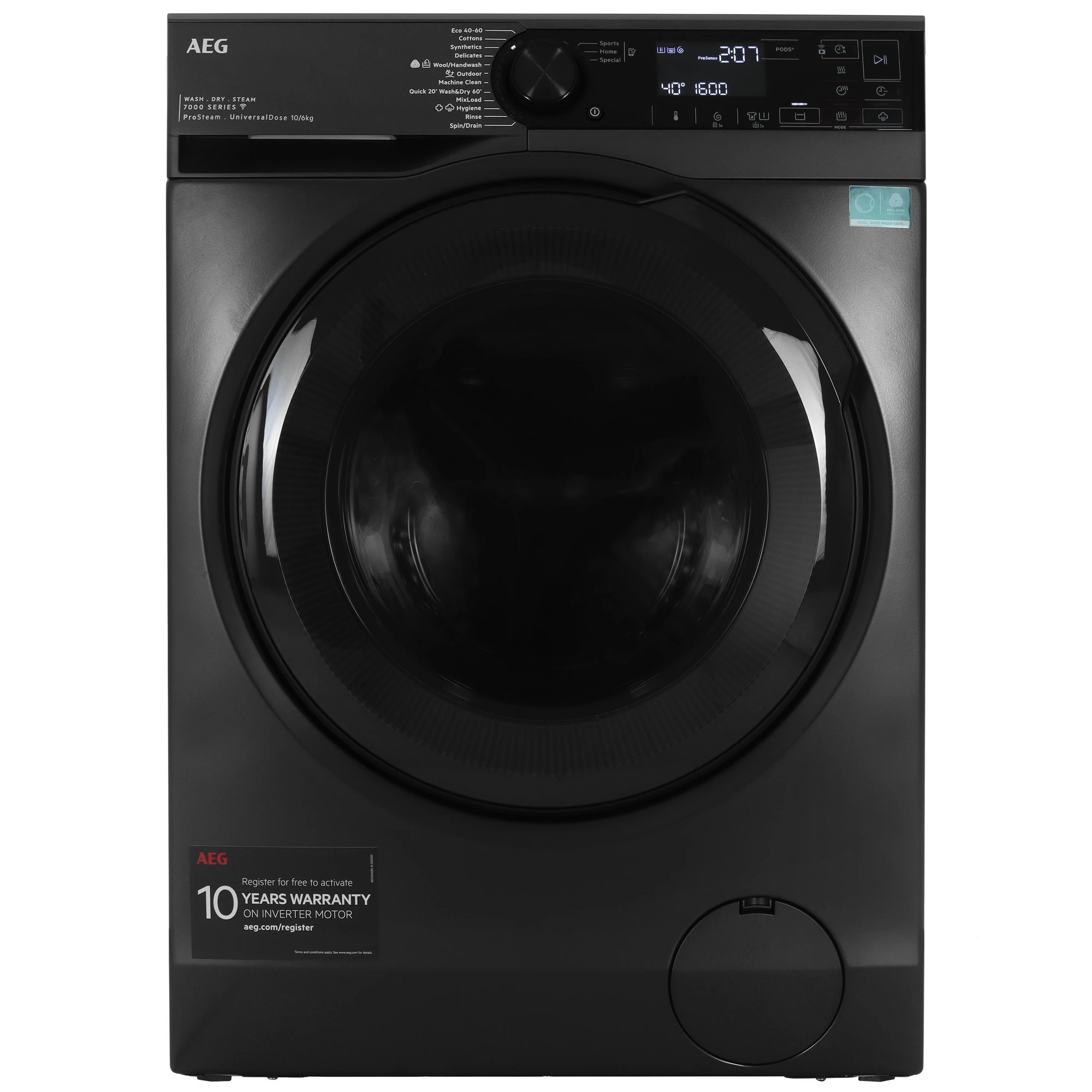 Стирально-сушильная машина AEG LWR73166OE